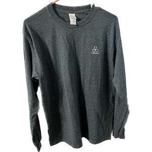 Men’s Tritek Long sleeve Gray shirt Size M